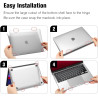 FINTIE Coque Compatible avec MacBook Pro 13 Pouces 2022-2016 (M2 & M1 A2338 / A2289 / A2251 / A2159 / A1989 / A1706 / A1708), Ét