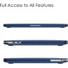 FINTIE Coque Compatible avec MacBook Pro 13 Pouces 2022-2016 (M2 & M1 A2338 / A2289 / A2251 / A2159 / A1989 / A1706 / A1708), Ét