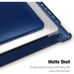 FINTIE Coque Compatible avec MacBook Pro 13 Pouces 2022-2016 (M2 & M1 A2338 / A2289 / A2251 / A2159 / A1989 / A1706 / A1708), Ét
