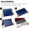 FINTIE Coque Compatible avec MacBook Pro 13 Pouces 2022-2016 (M2 & M1 A2338 / A2289 / A2251 / A2159 / A1989 / A1706 / A1708), Ét
