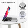 FINTIE Coque Compatible avec MacBook Air 13 Pouces M1 (A2337) / MacBook Air 13 2020/2019/2018 (A1932/A2179), Etui Rigide Fin Hou