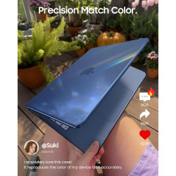 FINTIE Coque Compatible avec MacBook Neo 13 Pouces 2026 (Puce A18 Pro, Modèle A3404), Coque Fine et Légère, Étui Rigide Housse e