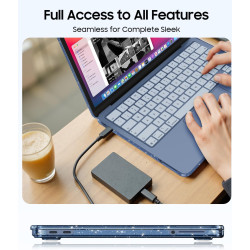 FINTIE Coque Compatible avec MacBook Neo 13 Pouces 2026 (Puce A18 Pro, Modèle A3404), Coque Fine et Légère, Étui Rigide Housse e