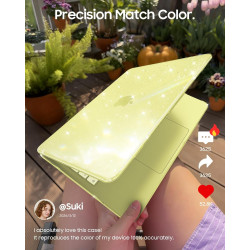 FINTIE Coque Compatible avec MacBook Neo 13 Pouces 2026 (Puce A18 Pro, Modèle A3404), Coque Fine et Légère, Étui Rigide Housse e