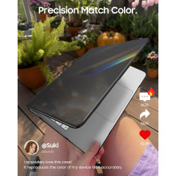 FINTIE Coque Compatible avec MacBook Neo 13 Pouces 2026 (Puce A18 Pro, Modèle A3404), Coque Fine et Légère, Étui Rigide Housse e