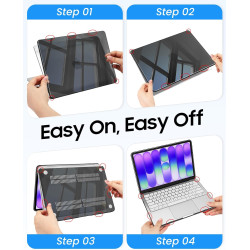 FINTIE Coque Compatible avec MacBook Neo 13 Pouces 2026 (Puce A18 Pro, Modèle A3404), Coque Fine et Légère, Étui Rigide Housse e