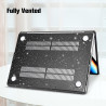 FINTIE Coque Compatible avec MacBook Pro 14 Pouces M5 M4 M3 M2 M1 Pro/Max (2026-2021), Etui Fin Léger Housse de Protection en Pl