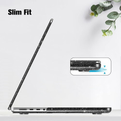 FINTIE Coque Compatible avec MacBook Pro 14 Pouces M5 M4 M3 M2 M1 Pro/Max (2026-2021), Etui Fin Léger Housse de Protection en Pl
