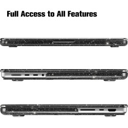 FINTIE Coque Compatible avec MacBook Pro 14 Pouces M5 M4 M3 M2 M1 Pro/Max (2026-2021), Etui Fin Léger Housse de Protection en Pl