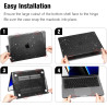FINTIE Coque Compatible avec MacBook Pro 14 Pouces M5 M4 M3 M2 M1 Pro/Max (2026-2021), Etui Fin Léger Housse de Protection en Pl