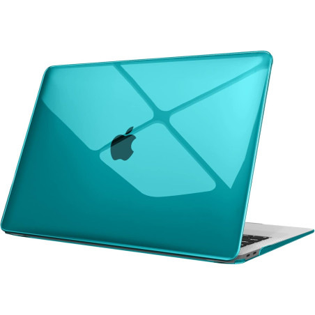 FINTIE Coque Compatible avec MacBook Air 13 Pouces M1 (A2337) / MacBook Air 13 2020/2019/2018 (A1932/A2179), Etui Rigide Fin Hou