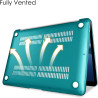 FINTIE Coque Compatible avec MacBook Air 13 Pouces M1 (A2337) / MacBook Air 13 2020/2019/2018 (A1932/A2179), Etui Rigide Fin Hou