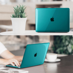 FINTIE Coque Compatible avec MacBook Air 13 Pouces M1 (A2337) / MacBook Air 13 2020/2019/2018 (A1932/A2179), Etui Rigide Fin Hou
