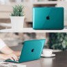 FINTIE Coque Compatible avec MacBook Air 13 Pouces M1 (A2337) / MacBook Air 13 2020/2019/2018 (A1932/A2179), Etui Rigide Fin Hou