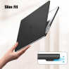 FINTIE Coque Compatible avec MacBook Air 15 Pouces M5 M4 M3 M2 (2026/2025/2024/2023, A3448/A3241/A3114/A2941), Coque Fine et Lég