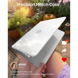 FINTIE Coque Compatible avec MacBook Neo 13 Pouces 2026 (Puce A18 Pro, Modèle A3404), Coque Fine et Légère, Étui Rigide Housse e