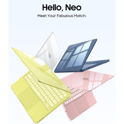 FINTIE Coque Compatible avec MacBook Neo 13 Pouces 2026 (Puce A18 Pro, Modèle A3404), Coque Fine et Légère, Étui Rigide Housse e