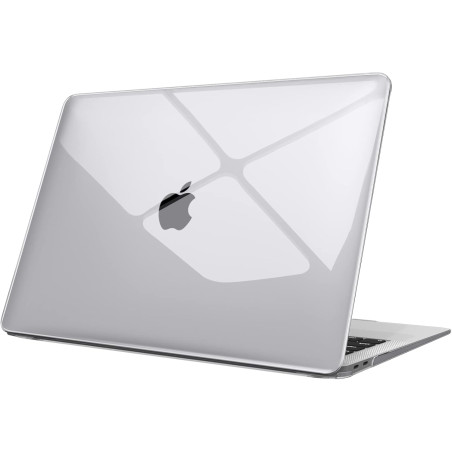 FINTIE Coque Compatible avec MacBook Air 13 Pouces M1 (A2337) / MacBook Air 13 2020/2019/2018 (A1932/A2179), Etui Rigide Fin Hou