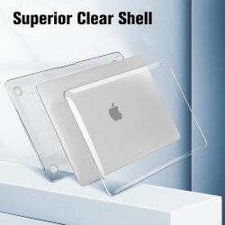 FINTIE Coque Compatible avec MacBook Air 13 Pouces M1 (A2337) / MacBook Air 13 2020/2019/2018 (A1932/A2179), Etui Rigide Fin Hou