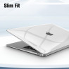 FINTIE Coque Compatible avec MacBook Air 13 Pouces M1 (A2337) / MacBook Air 13 2020/2019/2018 (A1932/A2179), Etui Rigide Fin Hou