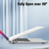 FINTIE Coque Compatible avec MacBook Air 13 Pouces M1 (A2337) / MacBook Air 13 2020/2019/2018 (A1932/A2179), Etui Rigide Fin Hou