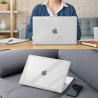 FINTIE Coque Compatible avec MacBook Air 13 Pouces M1 (A2337) / MacBook Air 13 2020/2019/2018 (A1932/A2179), Etui Rigide Fin Hou