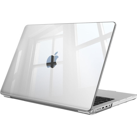 FINTIE Coque Compatible avec MacBook Pro 14 Pouces M5 M4 M3 M2 M1 Pro/Max (2026-2021), Etui Fin Léger Housse de Protection en Pl