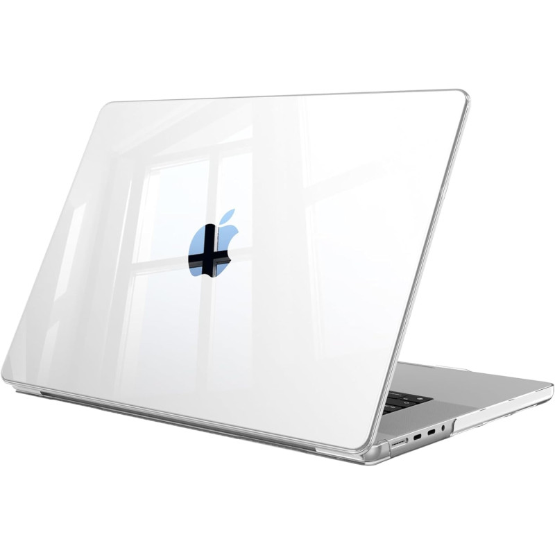 FINTIE Coque Compatible avec MacBook Pro 16 Pouces M5 M4 M3 M2 M1 Pro/Max (2026/2024/2023/2021), Etui Rigide Fin Housse en Plast