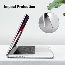FINTIE Coque Compatible avec MacBook Pro 16 Pouces M5 M4 M3 M2 M1 Pro/Max (2026/2024/2023/2021), Etui Rigide Fin Housse en Plast
