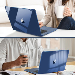 FINTIE Coque Compatible avec MacBook Air 15 Pouces M5 M4 M3 M2 (2026/2025/2024/2023, A3448/A3241/A3114/A2941), Coque Fine et Lég