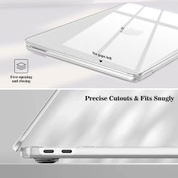 FINTIE Coque Compatible avec MacBook Neo 13 Pouces 2026 (Puce A18 Pro, Modèle A3404), Coque Fine et Légère, Étui Rigide Housse e