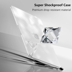 FINTIE Coque Compatible avec MacBook Neo 13 Pouces 2026 (Puce A18 Pro, Modèle A3404), Coque Fine et Légère, Étui Rigide Housse e