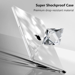 FINTIE Coque Compatible avec MacBook Air 15 Pouces M5 M4 M3 M2 (2026/2025/2024/2023, A3448/A3241/A3114/A2941), Coque Fine et Lég