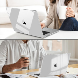 FINTIE Coque Compatible avec MacBook Air 15 Pouces M5 M4 M3 M2 (2026/2025/2024/2023, A3448/A3241/A3114/A2941), Coque Fine et Lég