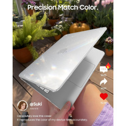 FINTIE Coque Compatible avec MacBook Neo 13 Pouces 2026 (Puce A18 Pro, Modèle A3404), Coque Fine et Légère, Étui Rigide Housse e