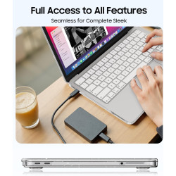 FINTIE Coque Compatible avec MacBook Neo 13 Pouces 2026 (Puce A18 Pro, Modèle A3404), Coque Fine et Légère, Étui Rigide Housse e