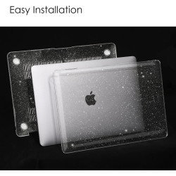 FINTIE Coque Compatible avec MacBook Air 13 Pouces M1 (A2337) / MacBook Air 13 2020/2019/2018 (A1932/A2179), Etui Rigide Fin Hou