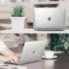 FINTIE Coque Compatible avec MacBook Air 13 Pouces M1 (A2337) / MacBook Air 13 2020/2019/2018 (A1932/A2179), Etui Rigide Fin Hou