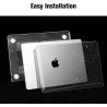 FINTIE Coque Compatible avec MacBook Air 15 Pouces M5 M4 M3 M2 (2026/2025/2024/2023, A3448/A3241/A3114/A2941), Coque Fine et Lég