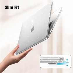 FINTIE Coque Compatible avec MacBook Air 15 Pouces M5 M4 M3 M2 (2026/2025/2024/2023, A3448/A3241/A3114/A2941), Coque Fine et Lég