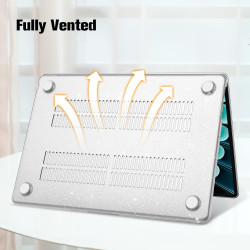 FINTIE Coque Compatible avec MacBook Air 15 Pouces M5 M4 M3 M2 (2026/2025/2024/2023, A3448/A3241/A3114/A2941), Coque Fine et Lég
