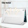 FINTIE Coque Compatible avec MacBook Air 15 Pouces M5 M4 M3 M2 (2026/2025/2024/2023, A3448/A3241/A3114/A2941), Coque Fine et Lég
