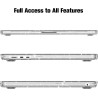FINTIE Coque Compatible avec MacBook Air 15 Pouces M5 M4 M3 M2 (2026/2025/2024/2023, A3448/A3241/A3114/A2941), Coque Fine et Lég
