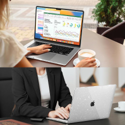 FINTIE Coque Compatible avec MacBook Air 15 Pouces M5 M4 M3 M2 (2026/2025/2024/2023, A3448/A3241/A3114/A2941), Coque Fine et Lég