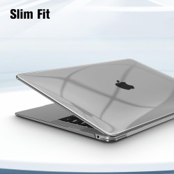 FINTIE Coque Compatible avec MacBook Air 13 Pouces M1 (A2337) / MacBook Air 13 2020/2019/2018 (A1932/A2179), Etui Rigide Fin Hou