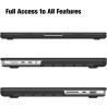 FINTIE Coque Compatible avec MacBook Pro 14 Pouces M5 M4 M3 M2 M1 Pro/Max (2026-2021), Etui Fin Léger Housse de Protection en Pl