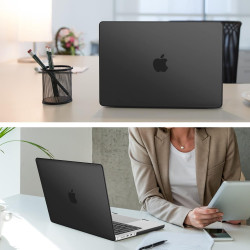 FINTIE Coque Compatible avec MacBook Pro 14 Pouces M5 M4 M3 M2 M1 Pro/Max (2026-2021), Etui Fin Léger Housse de Protection en Pl
