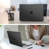 FINTIE Coque Compatible avec MacBook Pro 14 Pouces M5 M4 M3 M2 M1 Pro/Max (2026-2021), Etui Fin Léger Housse de Protection en Pl