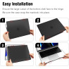 FINTIE Coque Compatible avec MacBook Pro 14 Pouces M5 M4 M3 M2 M1 Pro/Max (2026-2021), Etui Fin Léger Housse de Protection en Pl