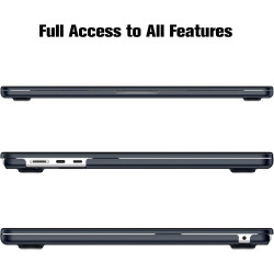 FINTIE Coque Compatible avec MacBook Air 15 Pouces M5 M4 M3 M2 (2026/2025/2024/2023, A3448/A3241/A3114/A2941), Coque Fine et Lég